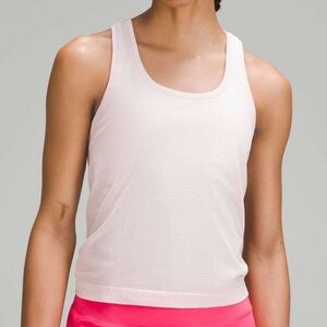 Lululemon Swiftly Tech Racerback Tank Top Waist Length FLUSH PINK